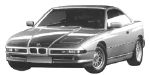 BMW E31 B0734 Fault Code