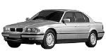 BMW E38 B0734 Fault Code